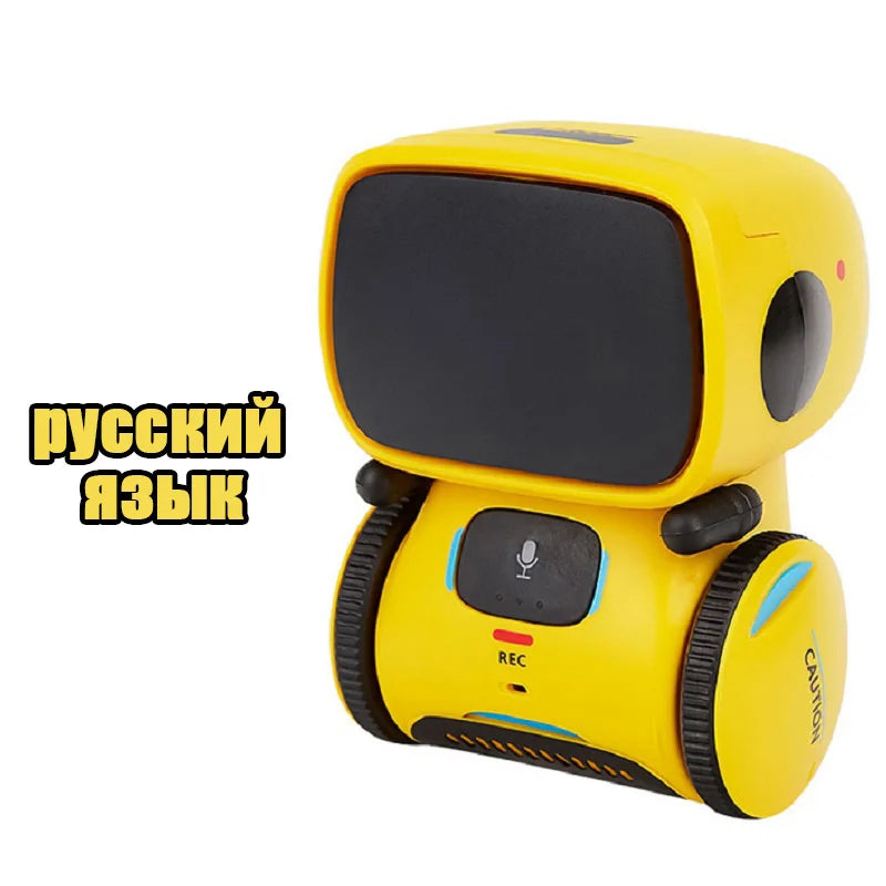 Toy RC Smart AT Robot Intelligent Learning Machine 4 Language Versions Touch Control Toys Interactive Educational Talkking Robot