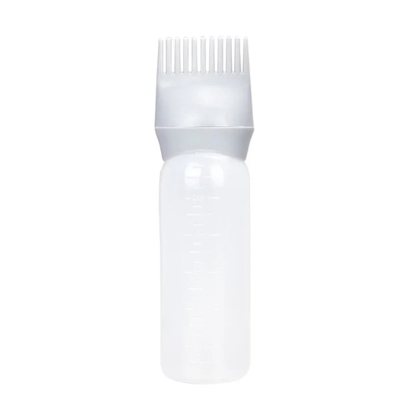 4 Colors 60OZ Portable Scalp Applicator Liquid Comb Hair Roots Massage Medicine Comb Hair for Hair Growth Serum Oil Nourish