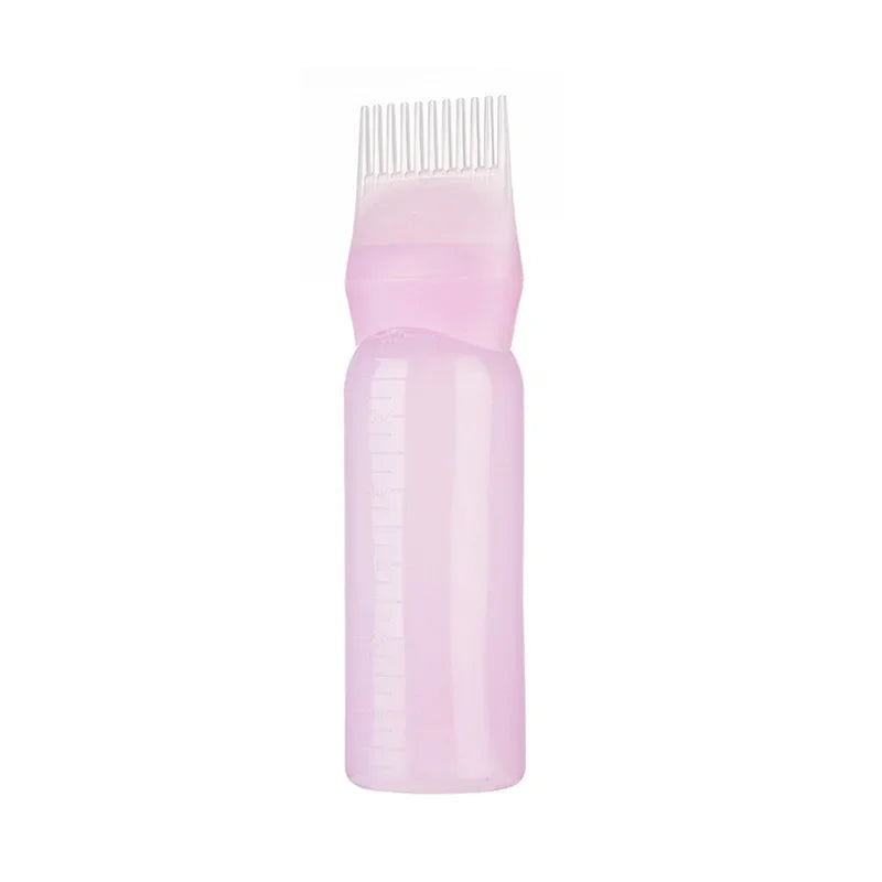 4 Colors 60OZ Portable Scalp Applicator Liquid Comb Hair Roots Massage Medicine Comb Hair for Hair Growth Serum Oil Nourish