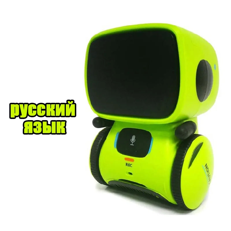 Toy RC Smart AT Robot Intelligent Learning Machine 4 Language Versions Touch Control Toys Interactive Educational Talkking Robot