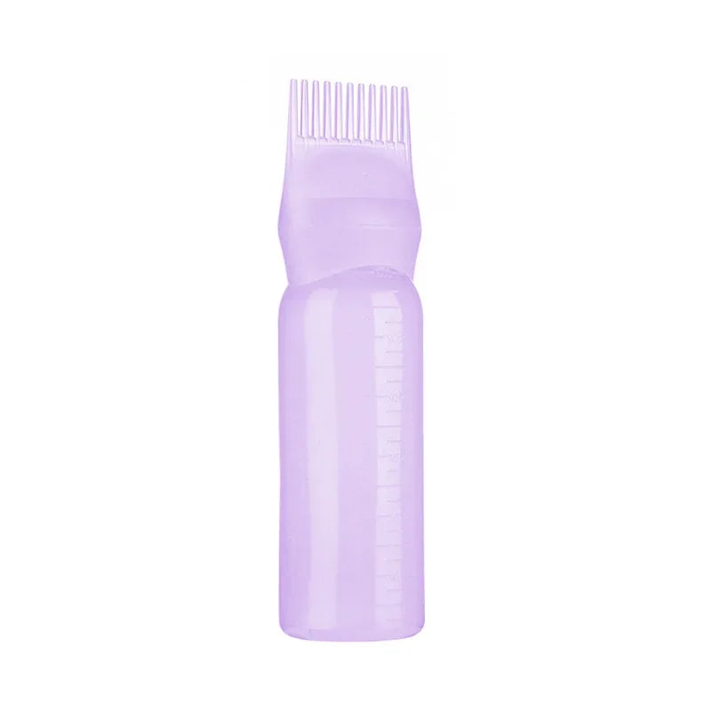 4 Colors 60OZ Portable Scalp Applicator Liquid Comb Hair Roots Massage Medicine Comb Hair for Hair Growth Serum Oil Nourish