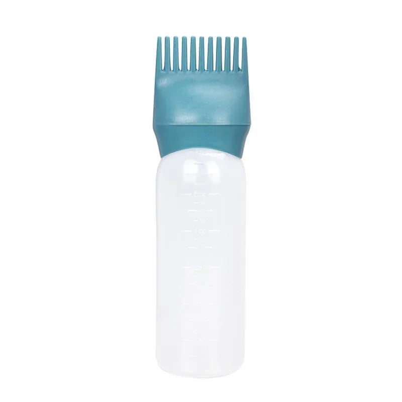4 Colors 60OZ Portable Scalp Applicator Liquid Comb Hair Roots Massage Medicine Comb Hair for Hair Growth Serum Oil Nourish